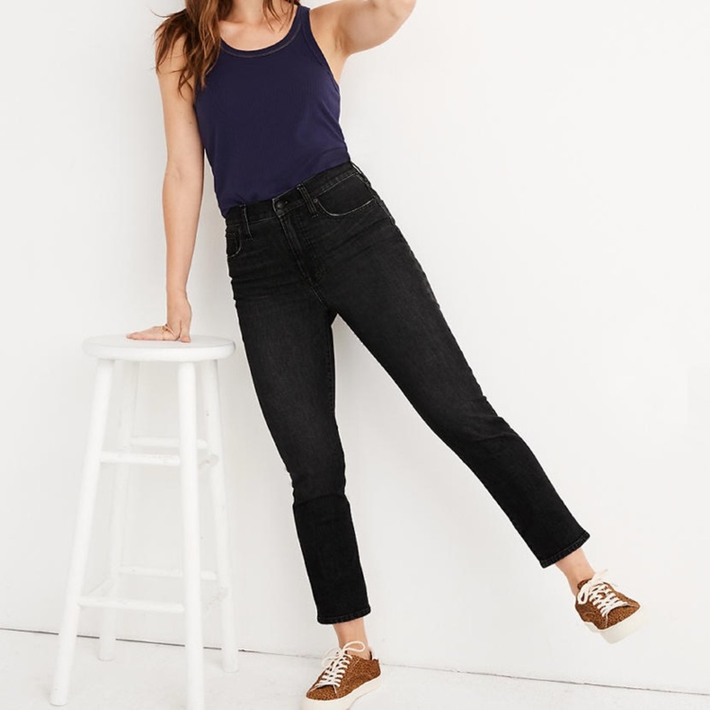 Madewell Perfect Vintage Crop Jean in Summer Wash